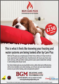 BGM Care Plus leaflet